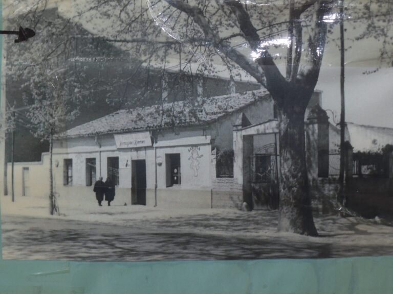 Lateral de antiguos jardines de La Rubia